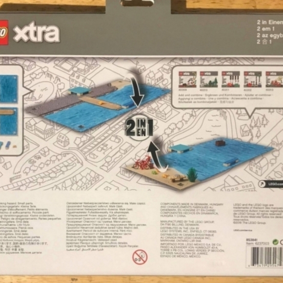 LEGO XTRA SEA PLAYMAT WITH CRAB NEW - Picture 2 of 2